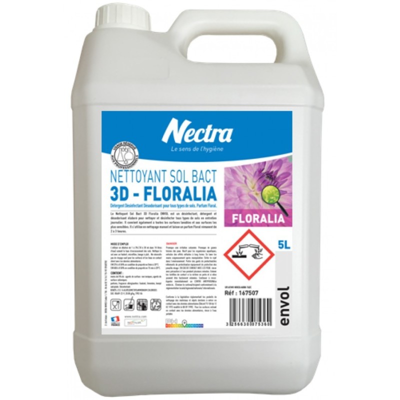 Nettoyant sol bact 3D floralia Envol