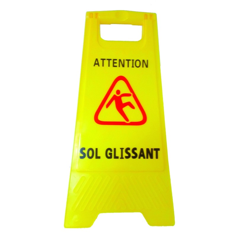 Panneau "Sol glissant"