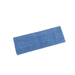 Frange Microfibre Bleue Poches /Languettes
