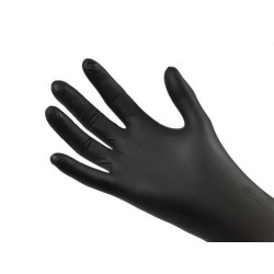 Gant nitrile Safetouch Noir non-poudré Taille XL